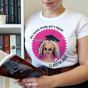 Finally Got A Degree, Class Of 2023, Gifts For Graduation, Personalized Shirt, Journey To Success, 04qhpo180723 - Shirts - GoDuckee