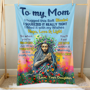 Personalized Gifts For Mom Blanket 05hupu170225 Feel My Love Within It - Blanket - GoDuckee