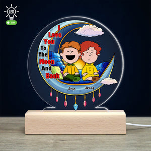 Personalized Gifts For Couple Lover LED Light 03XQDT191224HH - Led Night Light - GoDuckee