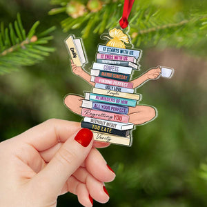 C.H Author Book Collection Acrylic Custom Shape Ornament 02nahn091123 - Ornament - GoDuckee