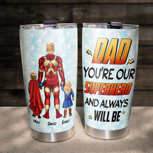 Dad Personalized Tumbler TZ-TCTT-03HUHN280423TM - Tumbler Cup - GoDuckee