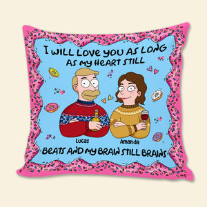 Personalized Gifts For Couple Pillow 03xqtn041224hg I Love You - Pillow - GoDuckee