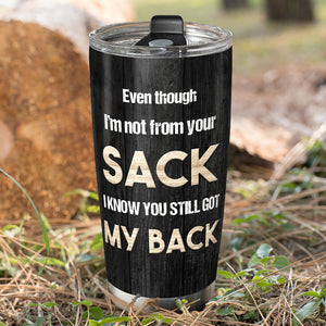 World's Greatest Step-Dad Personalized Tumbler, Gift For Dad, Father's Day Gift - Tumbler Cup - GoDuckee