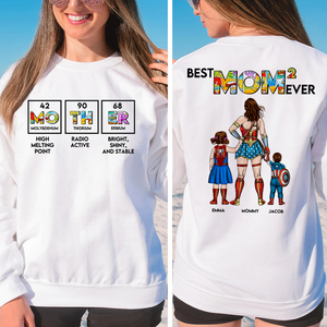 Personalized Gifts For Mom Shirt 02topu250325pa Best Mom Ever - Shirts - GoDuckee