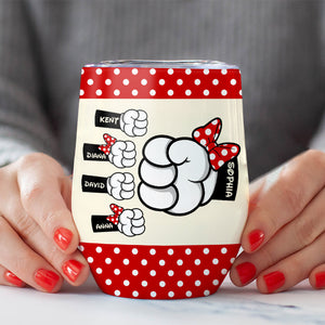 Just A Nana 04DNQN260423 Wine Tumbler Gift For Grandma - Wine Tumbler - GoDuckee