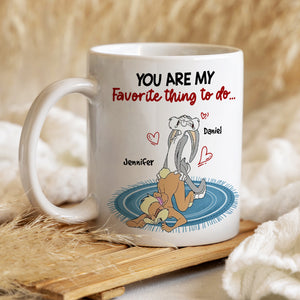 Personalized Gift For Couple Mug You Are My Favorite Thing To Do 03OHHN150124 - Coffee Mug - GoDuckee