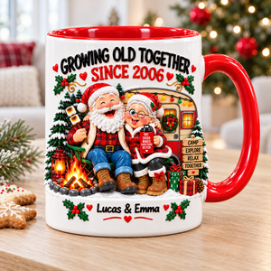 Old Camping Couple Coffee Accent Mug - Personalized Gifts For Couple Coffee Mug 01TOQN221026
