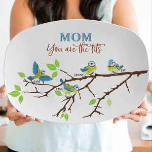 Personalized Gifts For Mom Plate You Are The Tits 03htmh110324 - Plates - GoDuckee