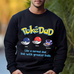 Personalized Gifts For Mom Shirt Like A Normal Mom But With Greater Balls 02OHMH190224 - 2D Shirts - GoDuckee