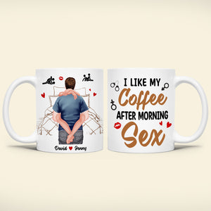 Personalized Gifts For Couple Coffee Mug I Like My Coffee Valentine's Gifts - Coffee Mugs - GoDuckee