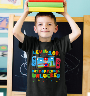 Personalized Gifts For Kid Shirt 02topu060125pa 100 Days Of School - Shirts - GoDuckee