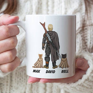 Best Cat Dad Personalized Mug, Gift For Father's Day-3OHTN270423 - Coffee Mug - GoDuckee