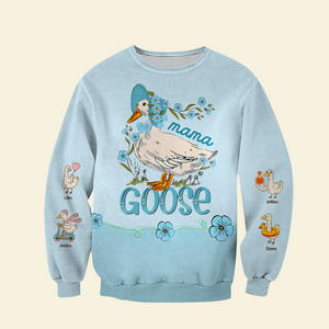 Personalized Gifts For Mom 3D Shirt Mama Goose 01xqpu130325 - AOP Products - GoDuckee