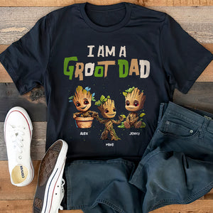 I Am A Dad Personalized Shirt, Gift For Family, 03huhn070623 - Shirts - GoDuckee