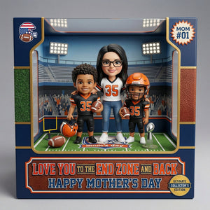 Custom Photo American Football Acrylic Plaque - Gifts For Mother 01hutn270326 - Shaped Plaques - GoDuckee