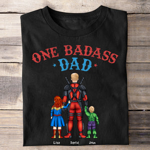Badass Dad Personalized Shirts - 04QHHN310523TM - Shirts - GoDuckee
