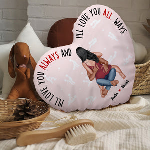 Love You Always And All Ways, Personalized Couple Pillow, Gift For Him/Her - Pillow - GoDuckee