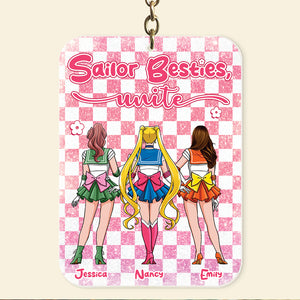 Personalized Gifts For Best Friends Keychain Besties Unite 02kapu260224hh - Keychains - GoDuckee