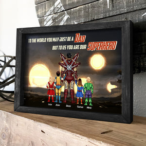 To The World You May Just Be A Dad-02nahn270523tm Personalized Canvas Print - Poster & Canvas - GoDuckee