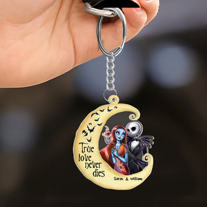 Couple Personalized Keychain 02HUHN260623 - Keychains - GoDuckee
