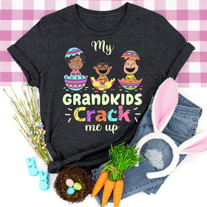 Personalized Gifts For Grandparents Shirt 01tgqn060225hh Grandkids Crack Me Up - Shirts - GoDuckee