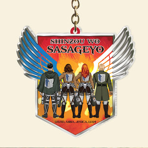 Personalized Gifts For Friend Keychain Best Friends Ever 03HUPU260124HH - Keychains - GoDuckee