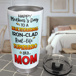 Gift For Mom, Personalized Tumbler, Mom And Kids Tumbler, Mother's Day Gift 07HUHN290323TM - Tumbler Cup - GoDuckee