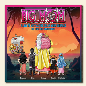 Personalized Gifts For Mom Wood Sign Big Mom 01totn280324pa - Wood Signs - GoDuckee