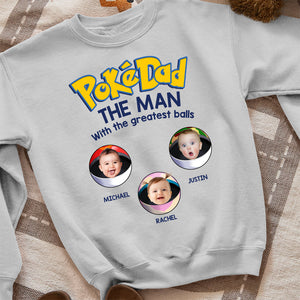 The Man With The Greatest Balls, Gift For Dad, Personalized Shirt, Gamer Kid Shirt 01OHHN231223 - Shirts - GoDuckee