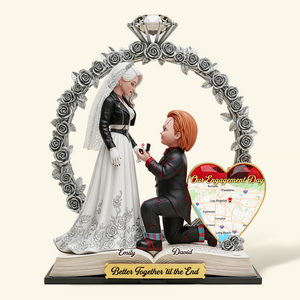 Anniversary Acrylic Plaque - Personalized Gifts For Couple 03ohpu090725 - Shaped Plaques - GoDuckee