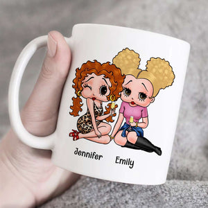 We're Not Sugar And Spice, Gift For Besties, Personalized Mug, Best Friends Drinking Mug 01QHHN270723HH - Coffee Mug - GoDuckee