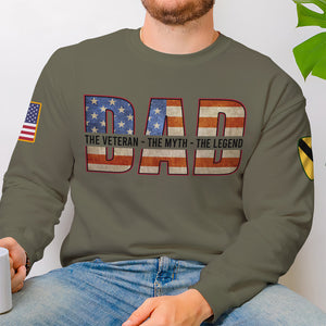 Veteran Dad 3DAP-04qhqn060523 Personalized 3D AOP Shirt - AOP Products - GoDuckee