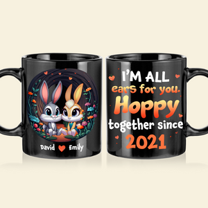 Personalized Gifts For Couple Coffee Mug Hoppy Together 03kapu211224 - Coffee Mug - GoDuckee