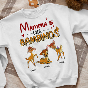 Personalized Gifts For Mom Shirt Mamma's Little Bambinos 051qhtn060324 - 2D Shirts - GoDuckee