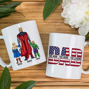Dad- DR-WHM-06dnqn020523tm Personalized Coffee Mug - Coffee Mug - GoDuckee