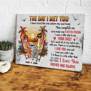 Personalized Gifts For Couple Canvas Print 04xqtn100225pa - Poster & Canvas - GoDuckee