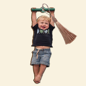 Naughty Swing Kids, Personalized Wooden Bookmark, Gifts For Kids - Bookmarks - GoDuckee