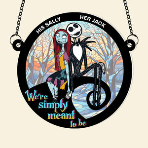 Personalized Gifts For Couple Suncatcher Ornament 04ACDT120724 - Ornament - GoDuckee