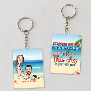 Couple 04ohpo070823hh, Personalized Keychain - Keychains - GoDuckee