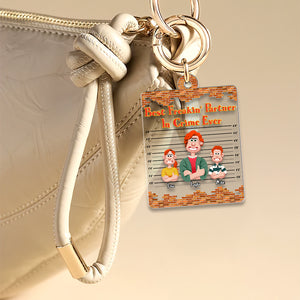 Personalized Gifts For Mom Keychain Mother's Day Best Partner In Crime 03KAMH030325PA - Keychains - GoDuckee