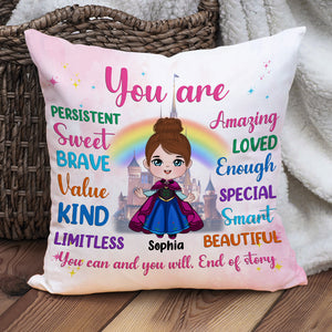 Best Kid, You Are Very Smart, Personalized Square Pillow, Gifts For Kids, 01ohpo100823ha - Pillow - GoDuckee
