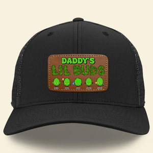 Personalized Gifts For Dad Leather Patch Hat 04ACTN210524 Father's Day - Caps - GoDuckee