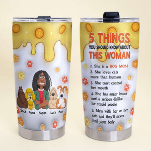 Personalized Gifts For Dog Lover Tumbler 01TOMH210225PA - Tumbler Cup - GoDuckee