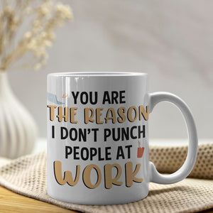Exceptional Coworker, Best Work Friend, Personalized Coffee Mug, Perfect Gifts For Coworker - Coffee Mug - GoDuckee