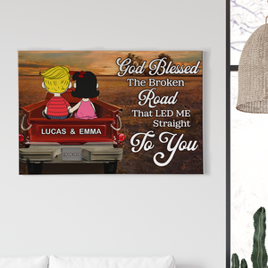 Personalized Gifts For Couple Canvas Print 02ohpu020125hg - Poster & Canvas - GoDuckee