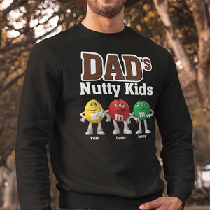 Dad's Nutty Kids Personalized Shirt 05DNTN010623 - Shirts - GoDuckee