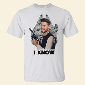 I Love You - I Know, Funny Custom Couple Face Shirts, Gift For Couple, Valentine's Gifts, Couple Shirts - Shirts - GoDuckee