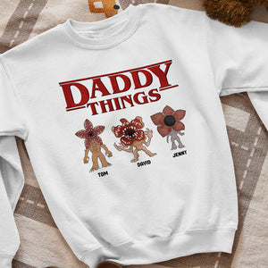 Daddy Things Personalized Shirt 02QHTN260523 - Shirts - GoDuckee