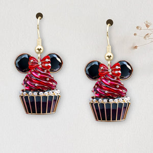 Cute Cupcakes Earrings - Personalized Gifts For Cartoon Lovers 01TGDT080725 - Earrings - GoDuckee