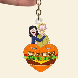 Personalized Gifts For Couple Keychain, Funny Quirky Gift For Him & Her 02QHTN110225HG - Keychains - GoDuckee